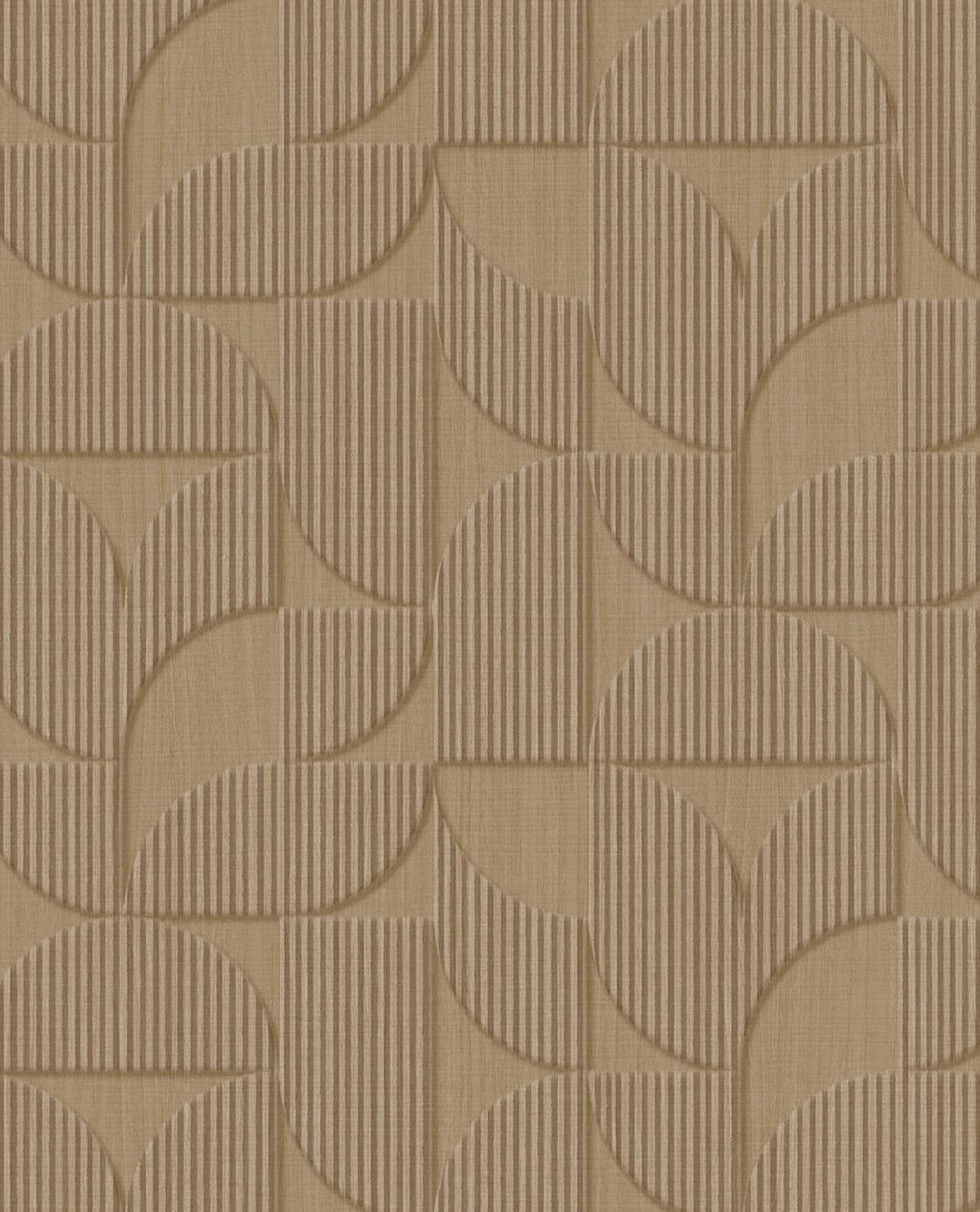 EIJFFINGER Revive 333601 - Afbeelding 1 - Naturel, Naturel, Retro, Vintage, Etnisch, Basic, Natuurlijk, Geometrisch