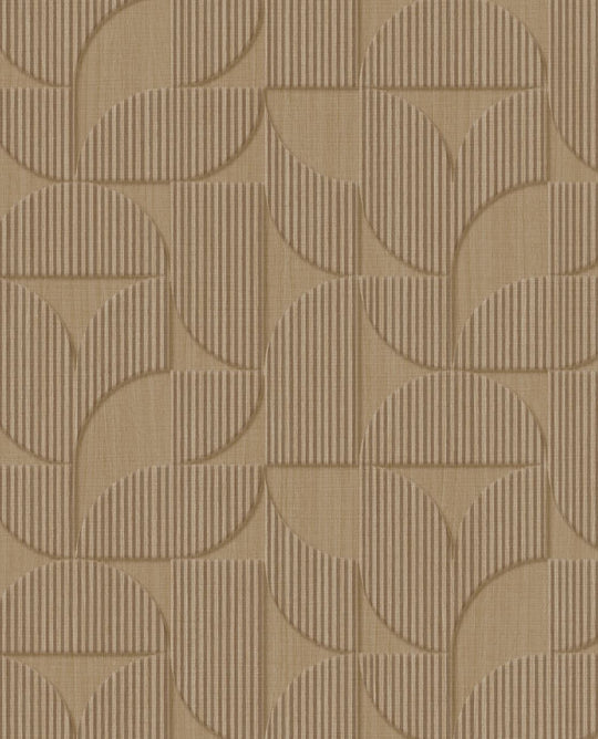 EIJFFINGER Revive 333601 - Afbeelding 1 - Naturel, Naturel, Retro, Vintage, Etnisch, Basic, Natuurlijk, Geometrisch