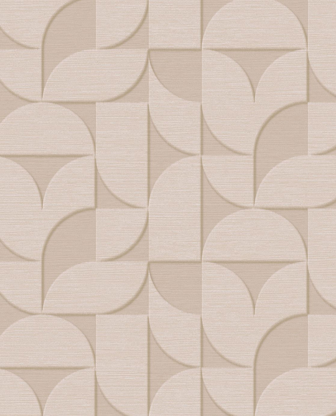 EIJFFINGER Revive 333610 - Afbeelding 1 - Naturel, Wit, Scandinavisch, Retro, Vintage, Basic, Geometrisch