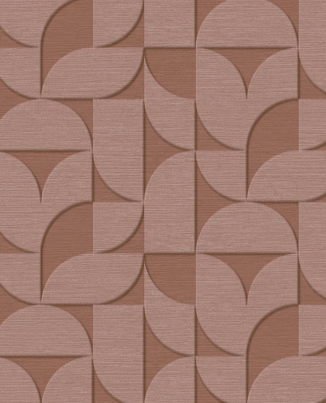 EIJFFINGER Revive 333613 - Afbeelding 1 - Oranje, Retro, Vintage, Etnisch, Geometrisch