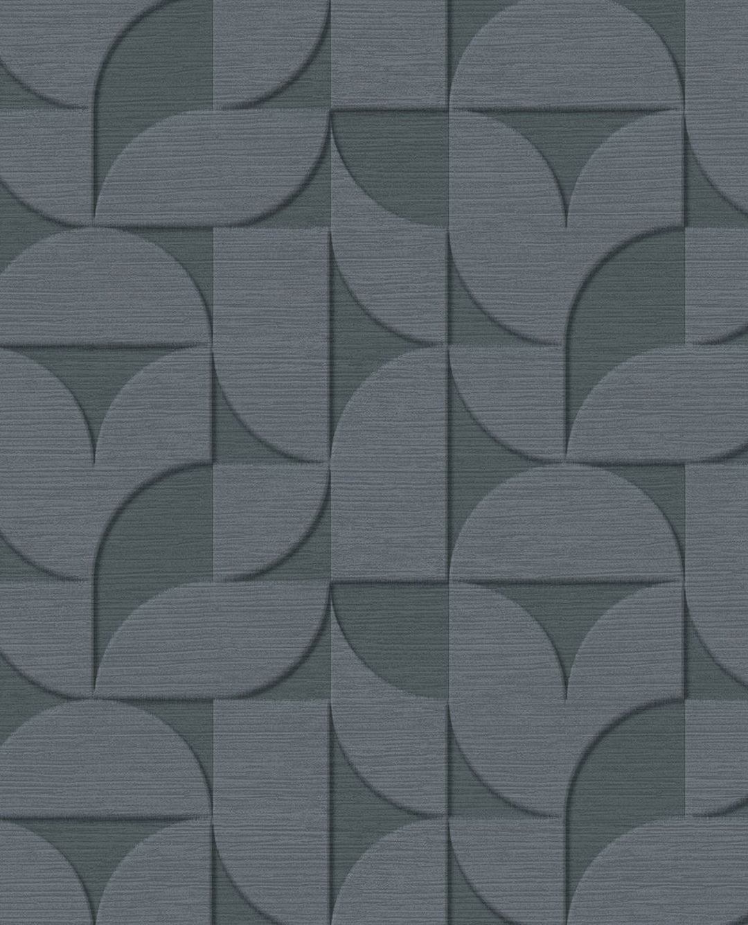 EIJFFINGER Revive 333614 - Afbeelding 1 - Blauw, Retro, Vintage, Etnisch, Stoer, Industrieel, Grafisch, Geometrisch