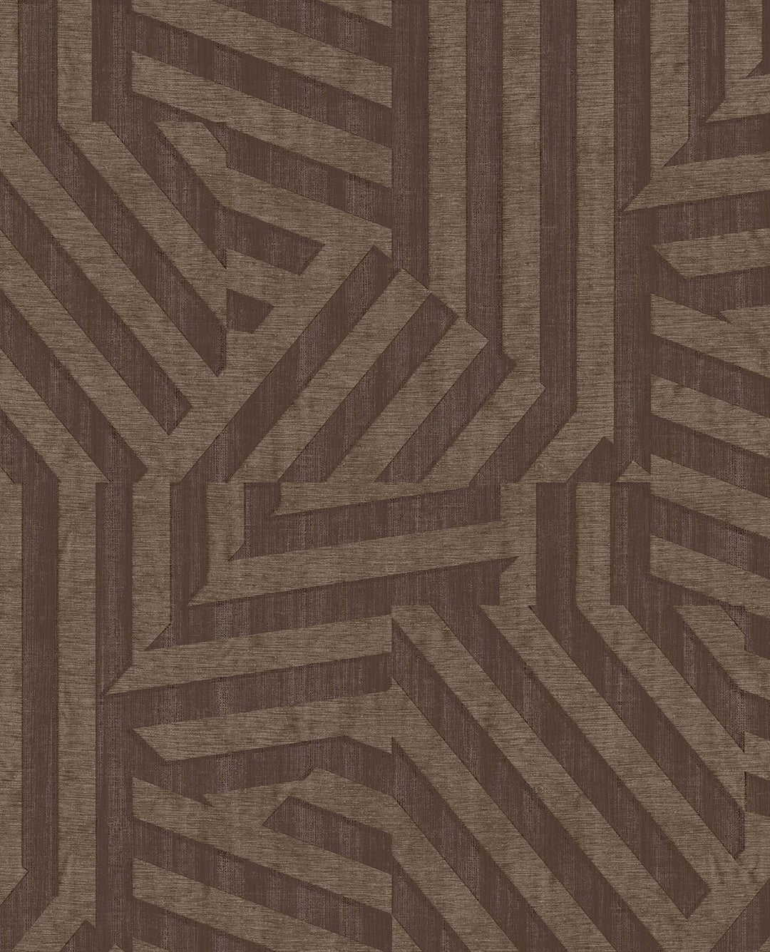 EIJFFINGER Revive 333631 - Afbeelding 1 - Zwart / Grijs, Retro, Vintage, Etnisch, Stoer, Industrieel, Grafisch, Geometrisch