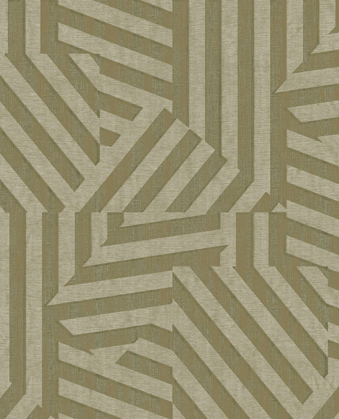 EIJFFINGER Revive 333632 - Afbeelding 1 - Groen, Retro, Vintage, Stoer, Industrieel, Grafisch, Geometrisch