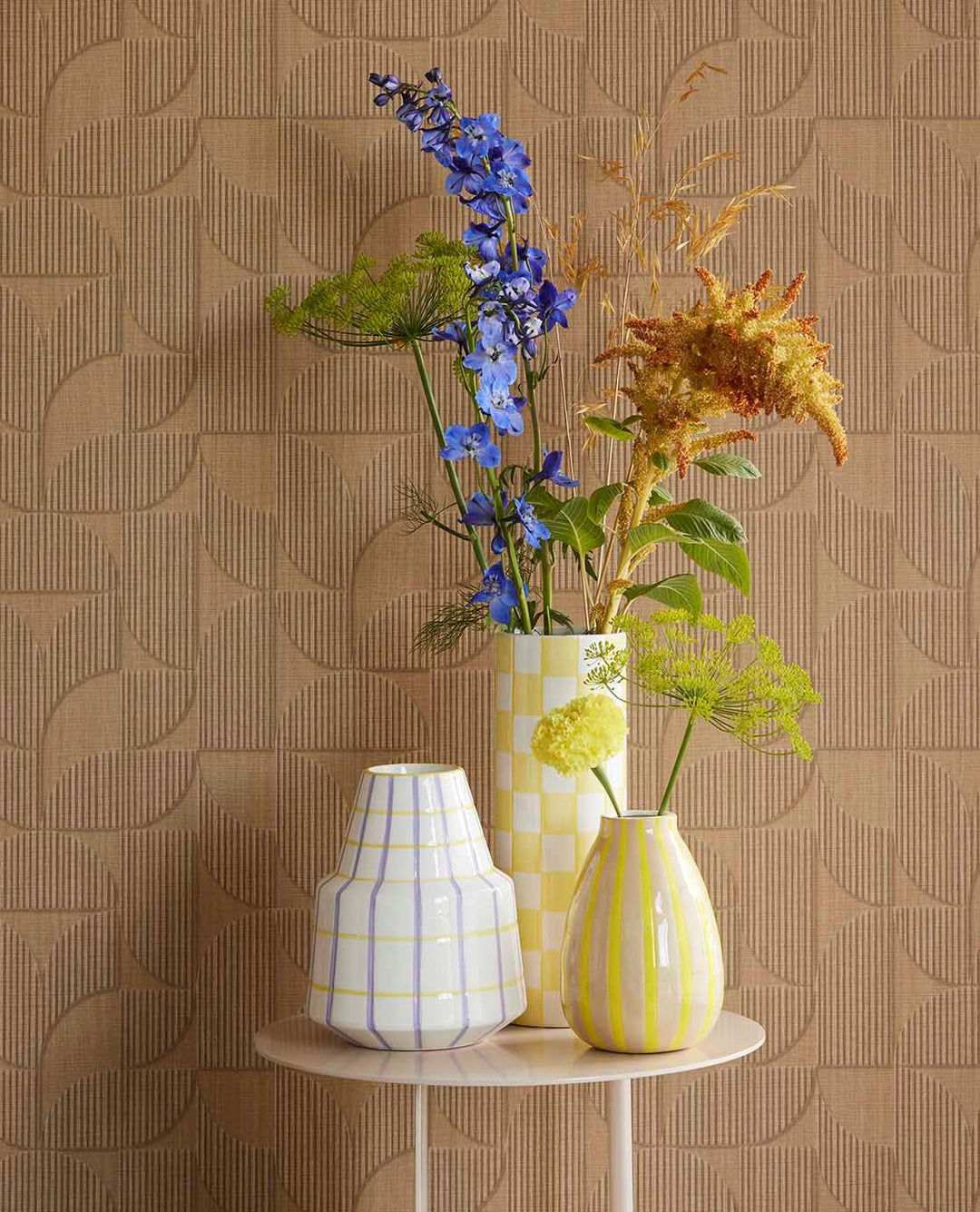 EIJFFINGER Revive 333601 - Afbeelding 2 - Naturel, Naturel, Retro, Vintage, Etnisch, Basic, Natuurlijk, Geometrisch