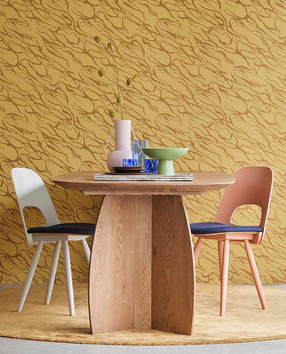 EIJFFINGER Revive 333641 - Afbeelding 2 - Goud, Retro, Vintage, Etnisch, Chic, Glamour, Natuurlijk, Grafisch, Fantasie