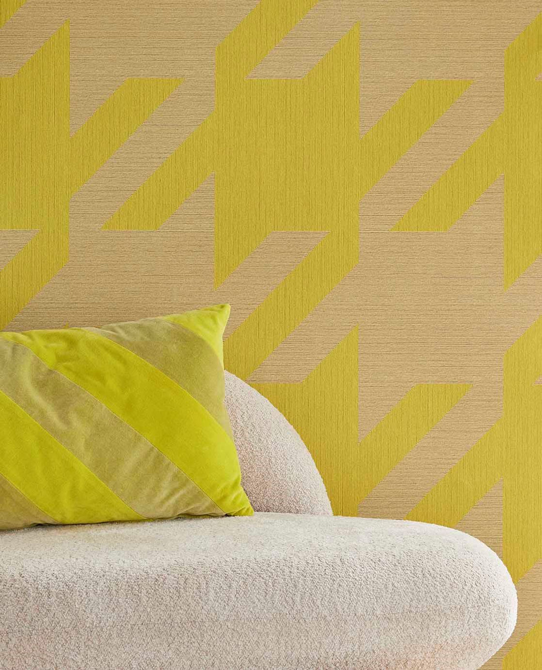 EIJFFINGER Revive 333674 - Afbeelding 2 - Groen, Rood, Retro, Vintage, Etnisch, Kinderkamer, Grafisch, Fantasie, Geometrisch