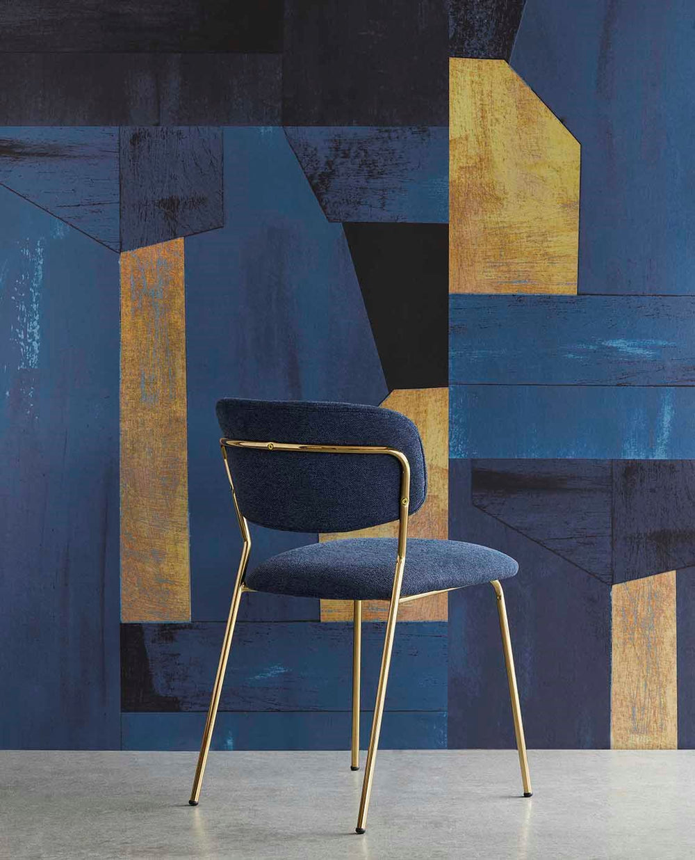 EIJFFINGER Revive 333676 - Afbeelding 2 - Blauw, Retro, Vintage, Stoer, Industrieel, Chic, Glamour