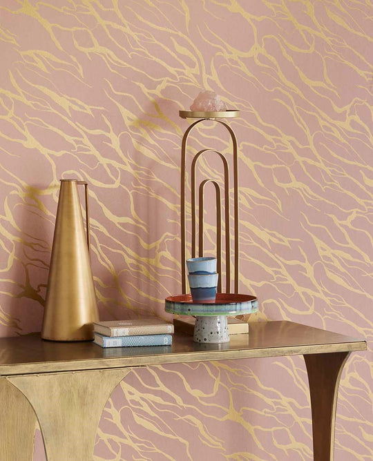 EIJFFINGER Revive 333642 - Afbeelding 2 - Rood, Retro, Vintage, Romantisch, Chic, Glamour, Natuurlijk, Fantasie