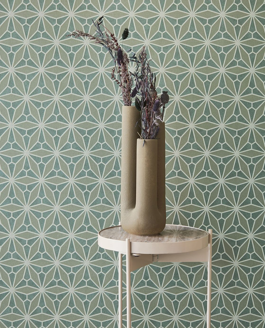 EIJFFINGER Gilded 340145 - Afbeelding 3 - Groen, Chic, Glamour, Geometrisch