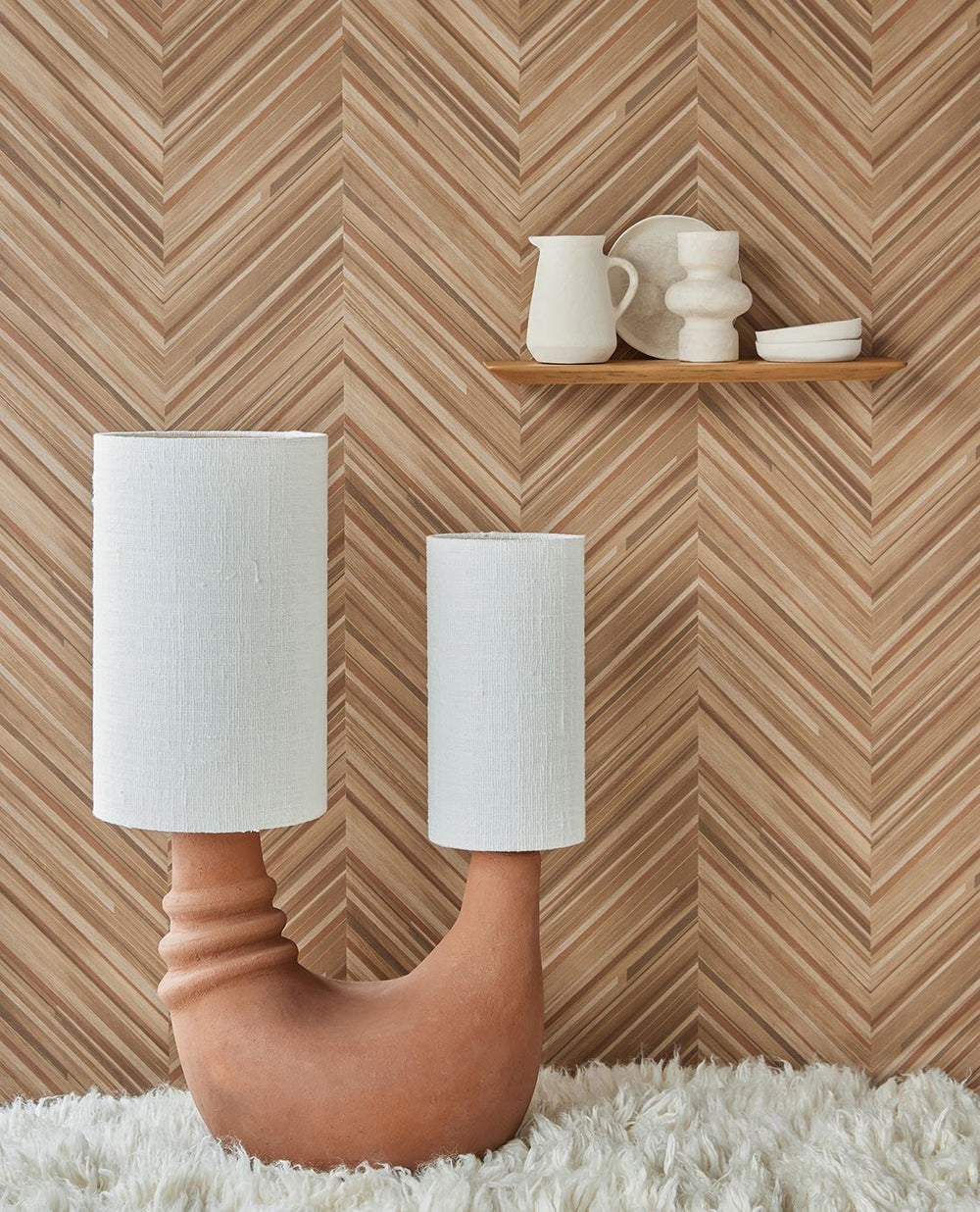 EIJFFINGER Gilded 340162 - Afbeelding 2 - Naturel, Metallic, Klassiek, Stoer, Industrieel, Chic, Glamour, Strepen, Natuurlijk, Geometrisch