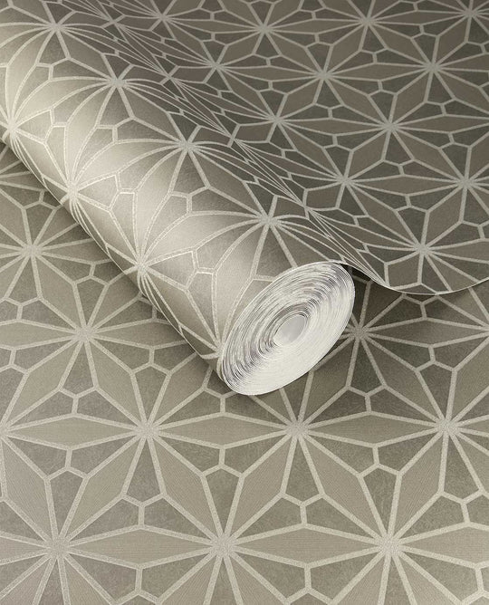 EIJFFINGER Gilded 340143 - Afbeelding 1 - Naturel, Chic, Glamour, Geometrisch