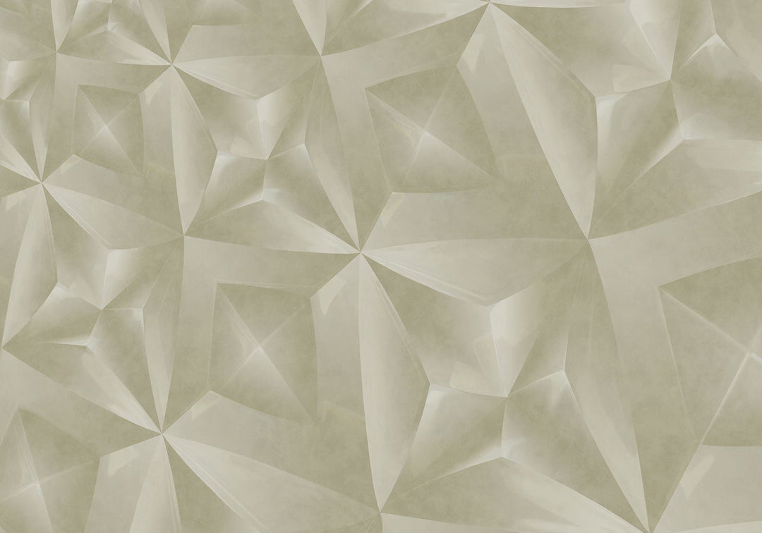 EIJFFINGER Gilded 340185 - Afbeelding 1 - Groen, Chic, Glamour, Fantasie, Geometrisch 