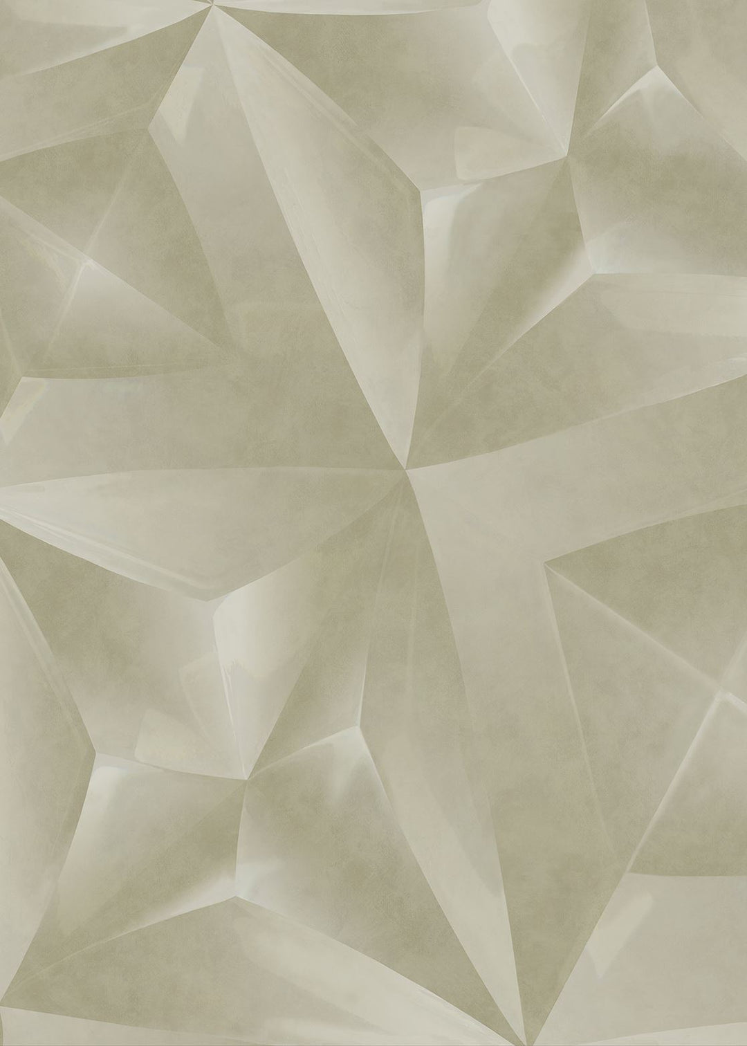 EIJFFINGER Gilded 340191 - Afbeelding 1 - Groen, Chic, Glamour, Fantasie, Geometrisch 