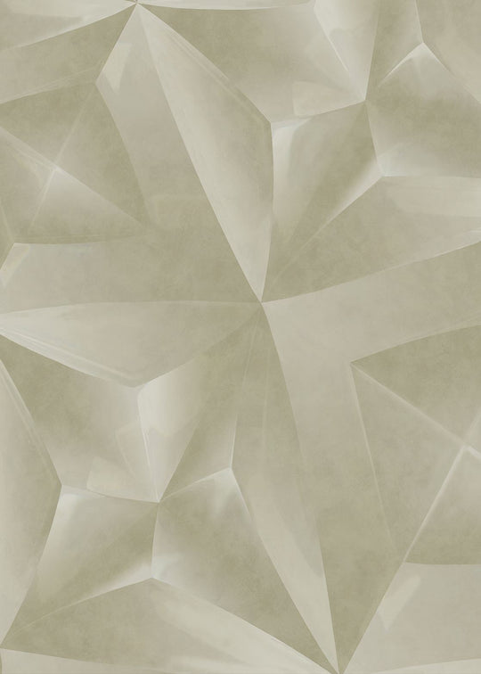 EIJFFINGER Gilded 340191 - Afbeelding 1 - Groen, Chic, Glamour, Fantasie, Geometrisch 