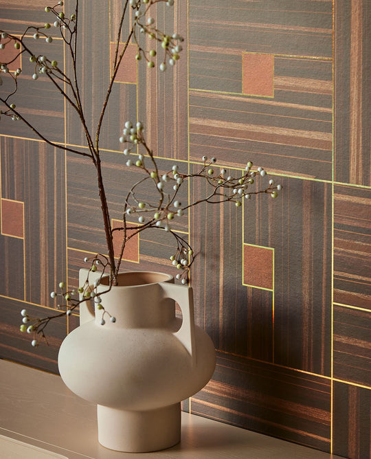 EIJFFINGER Gilded 340183 - Afbeelding 3 - Naturel, Klassiek, Stoer, Industrieel, Chic, Glamour, Strepen, Geometrisch 