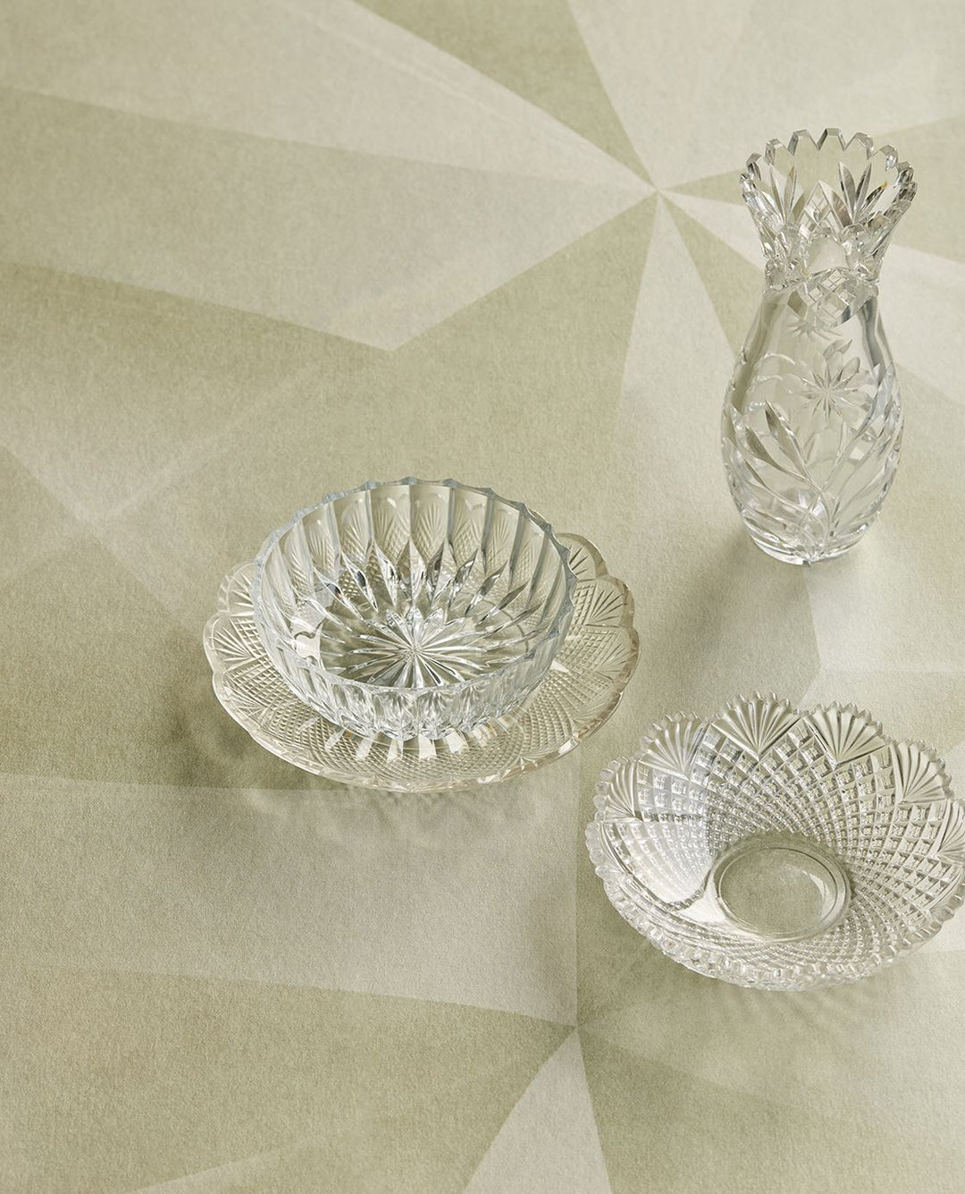 EIJFFINGER Gilded 340185 - Afbeelding 3 - Groen, Chic, Glamour, Fantasie, Geometrisch 