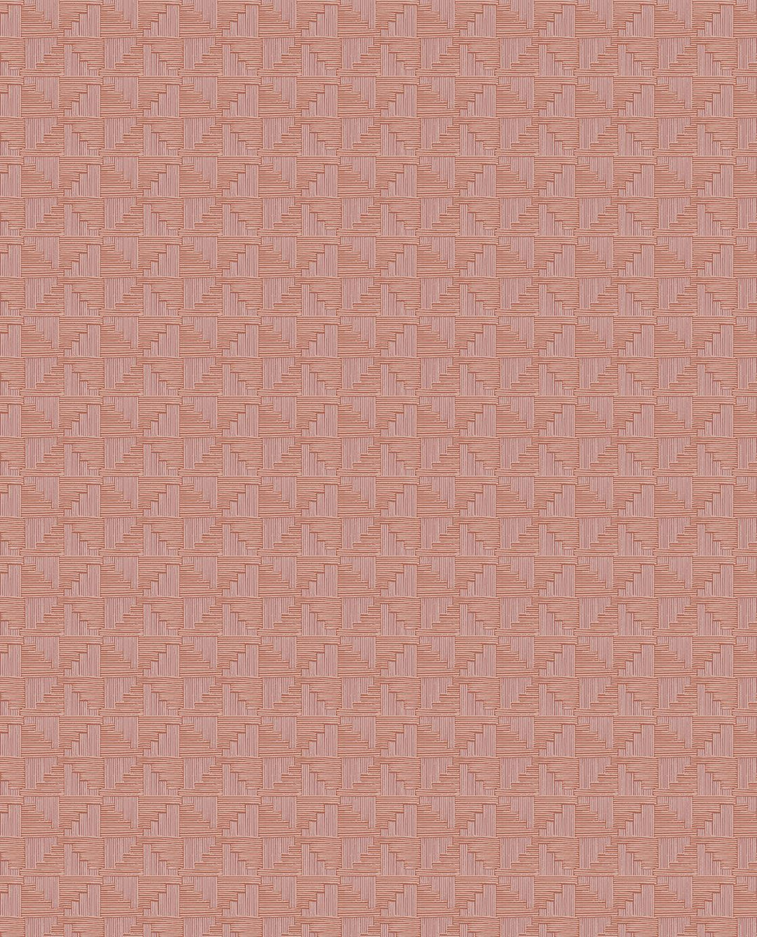 EIJFFINGER Revive 333657 - Afbeelding 1 - Naturel, Rood, Oranje, Retro, Vintage, Romantisch, Romantisch, Effen, Uni, Structuren, Grafisch