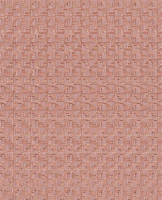 EIJFFINGER Revive 333657 - Afbeelding 1 - Naturel, Rood, Oranje, Retro, Vintage, Romantisch, Romantisch, Effen, Uni, Structuren, Grafisch