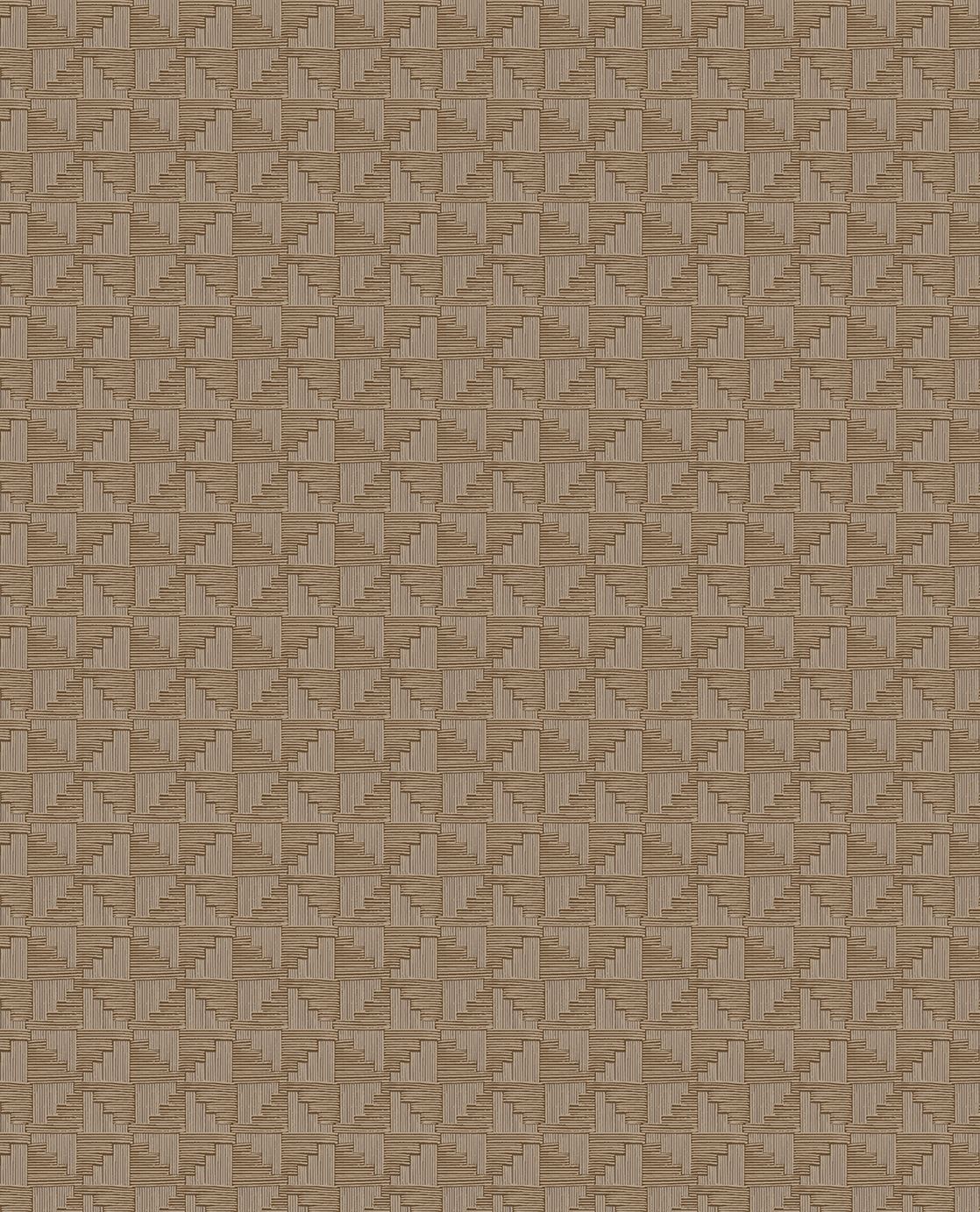 EIJFFINGER Revive 333658 - Afbeelding 1 - Naturel, Retro, Vintage, Etnisch, Basic, Effen, Uni, Structuren, Grafisch