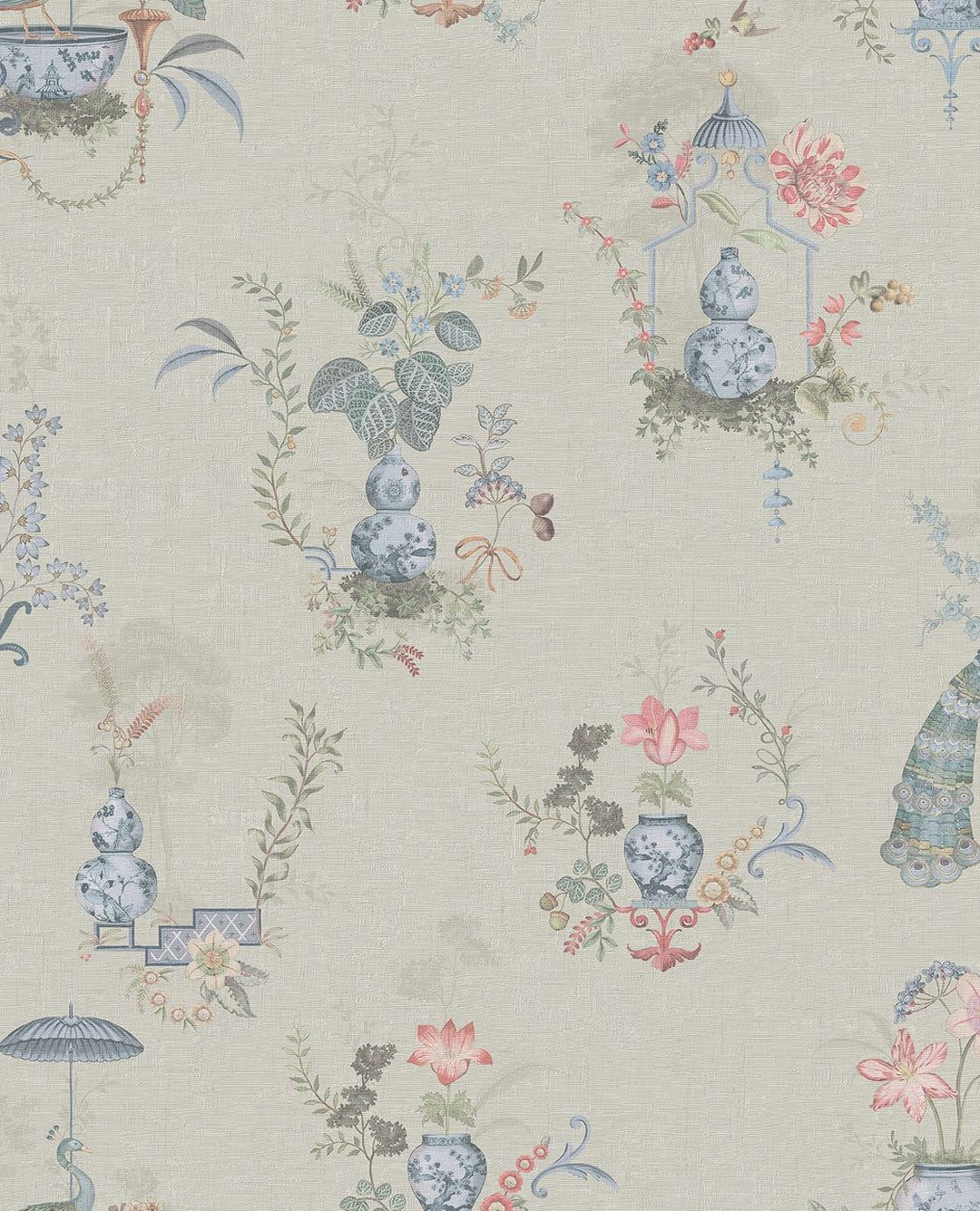 EIJFFINGER Pip Studio 6 333140 - Afbeelding 1 - Naturel, Romantisch, Pip Studio, Bloemen, Bladeren