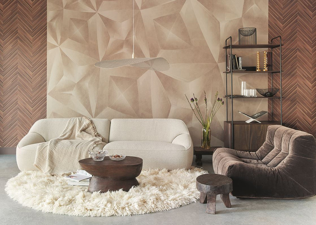 EIJFFINGER Gilded 340186 - Afbeelding 3 - Naturel, Metallic, Chic, Glamour, Fantasie, Geometrisch 