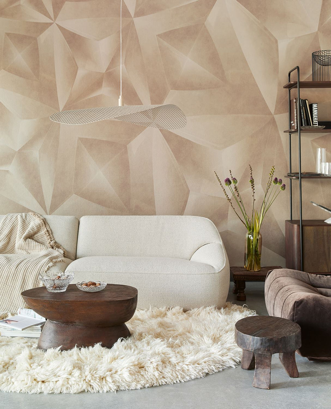 EIJFFINGER Gilded 340186 - Afbeelding 2 - Naturel, Metallic, Chic, Glamour, Fantasie, Geometrisch 