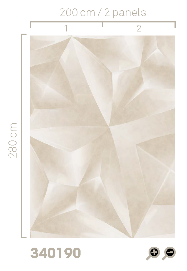EIJFFINGER Gilded 340190 - Afbeelding 3 - Naturel, Chic, Glamour, Fantasie, Geometrisch 