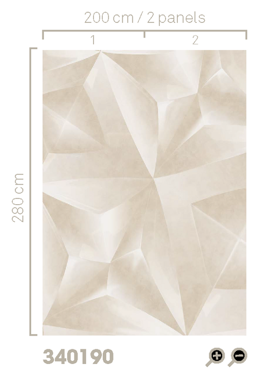 EIJFFINGER Gilded 340190 - Afbeelding 3 - Naturel, Chic, Glamour, Fantasie, Geometrisch 