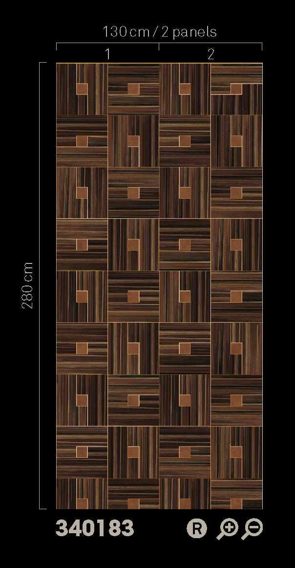 EIJFFINGER Gilded 340183 - Afbeelding 4 - Naturel, Klassiek, Stoer, Industrieel, Chic, Glamour, Strepen, Geometrisch 