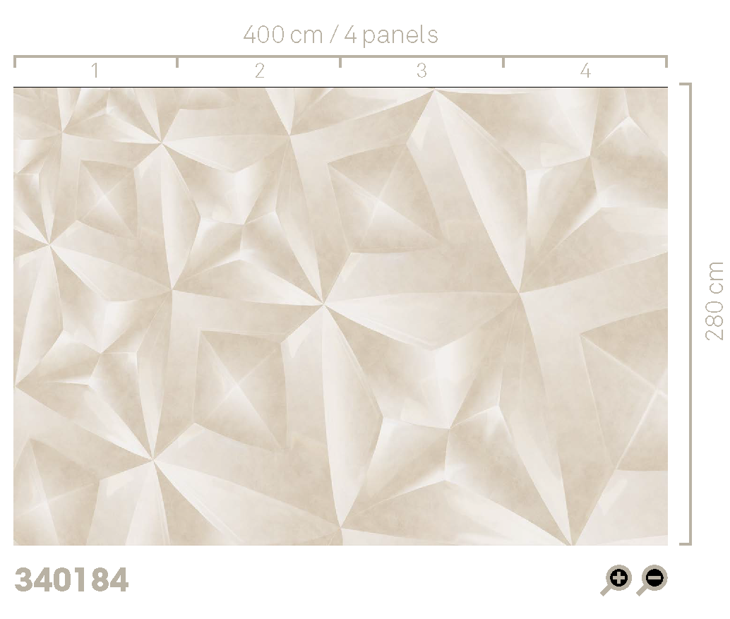 EIJFFINGER Gilded 340184 - Afbeelding 3 - Naturel, Chic, Glamour, Fantasie, Geometrisch 