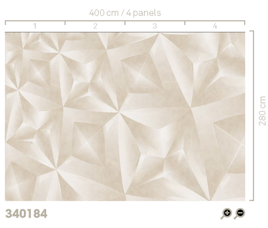 EIJFFINGER Gilded 340184 - Afbeelding 3 - Naturel, Chic, Glamour, Fantasie, Geometrisch 