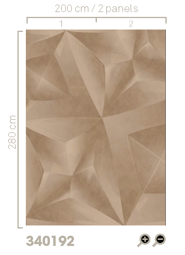 EIJFFINGER Gilded 340192 - Afbeelding 2 - Naturel, Metallic, Chic, Glamour, Fantasie, Geometrisch 