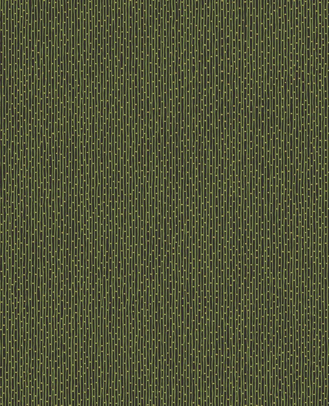 EIJFFINGER Solange 340225 - Afbeelding 1 - Groen, Retro, Vintage, Basic, Strepen