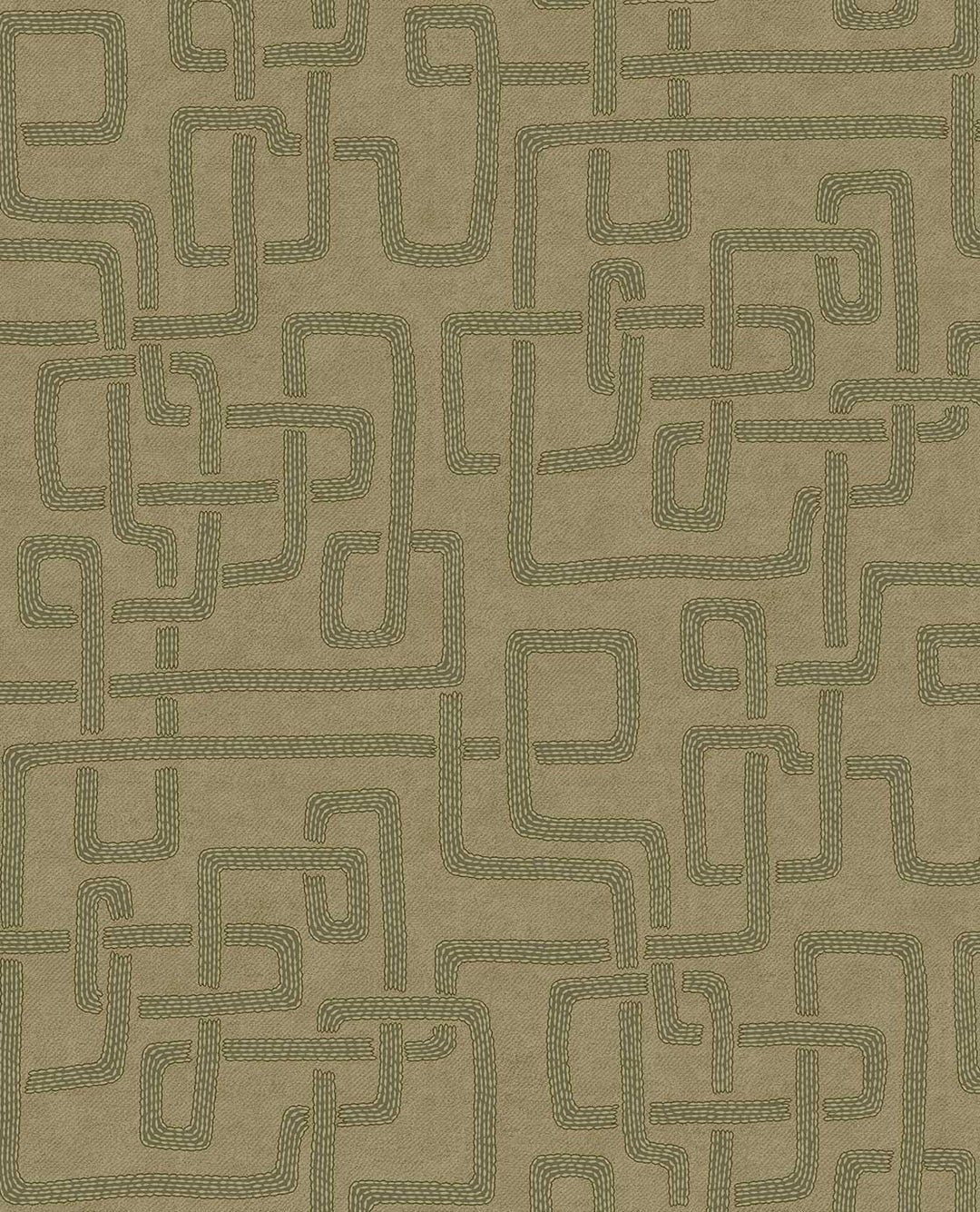 EIJFFINGER Solange 340231 - Afbeelding 1 - Groen, Etnisch, Geometrisch