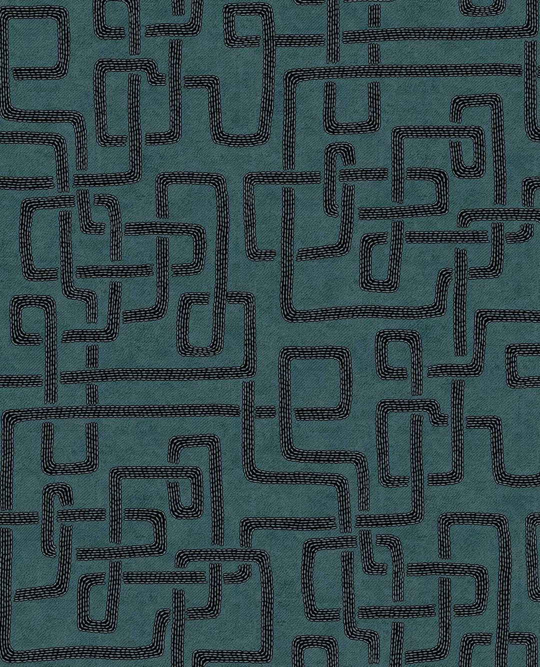 EIJFFINGER Solange 340232 - Afbeelding 1 - Blauw, Stoer, Industrieel, Geometrisch