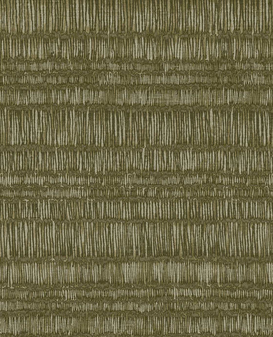 EIJFFINGER Solange 340262 - Afbeelding 1 - Groen, Retro, Vintage, Etnisch, Strepen, Structuren