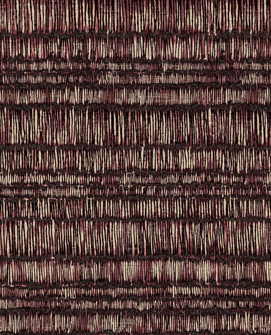 EIJFFINGER Solange 340263 - Afbeelding 1 - Rood, Etnisch, Strepen, Structuren