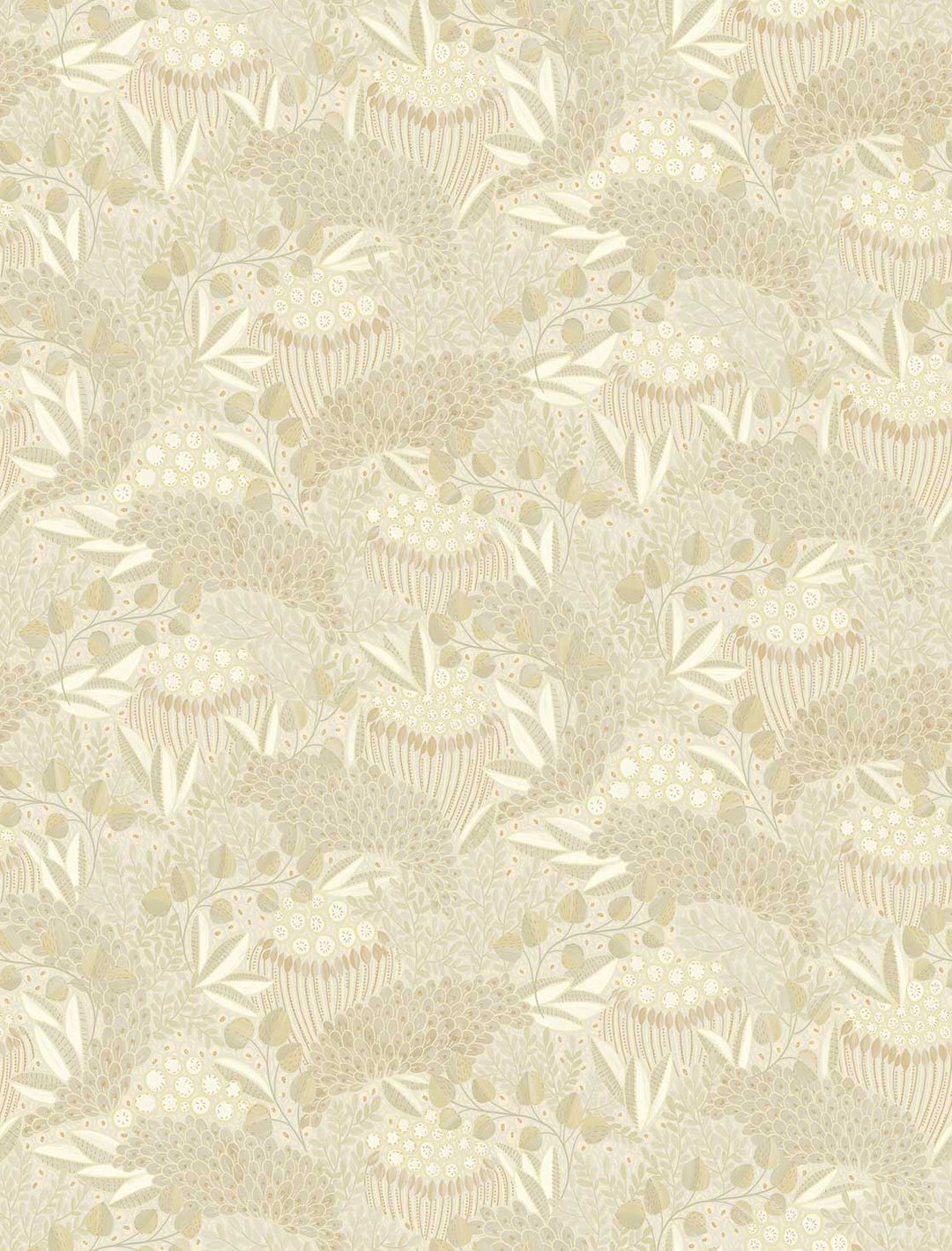 EIJFFINGER Solange 340288 - Afbeelding 1 - Naturel, Romantisch, Etnisch, Bladeren