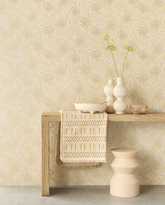 EIJFFINGER Solange 340210 - Afbeelding 2 - Wit, Romantisch, Bloemen