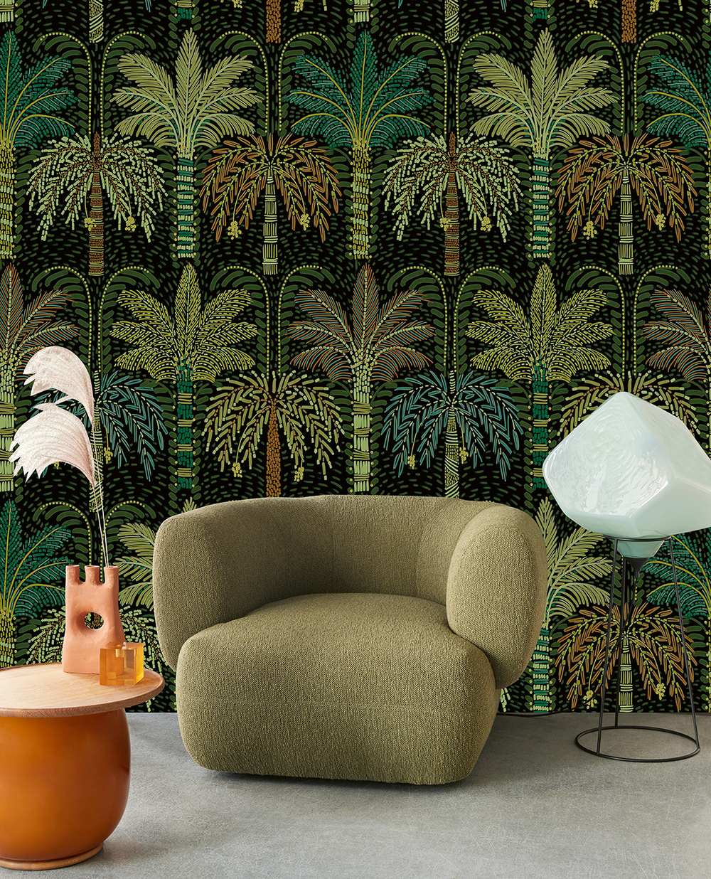 EIJFFINGER Solange 340291 - Afbeelding 2 - Groen, Etnisch