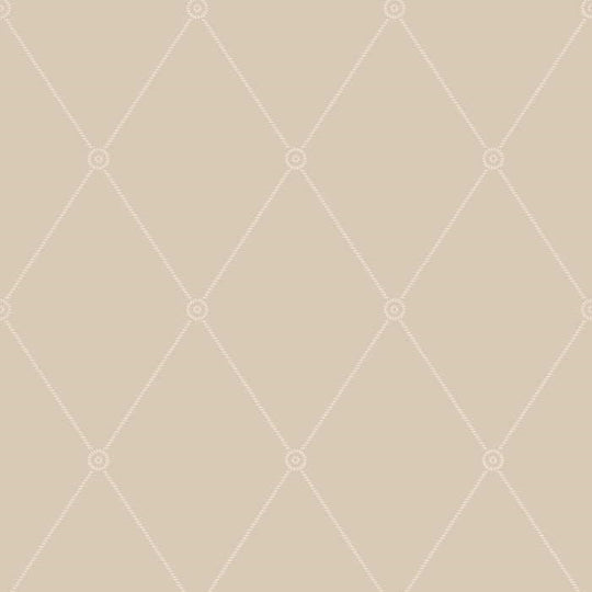 Cole &amp; Son Archive Anthology Large Georgian Rope Trellis behang 100/13061