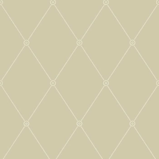 Cole &amp; Son Archive Anthology Large Georgian Rope Trellis behang 100/13065