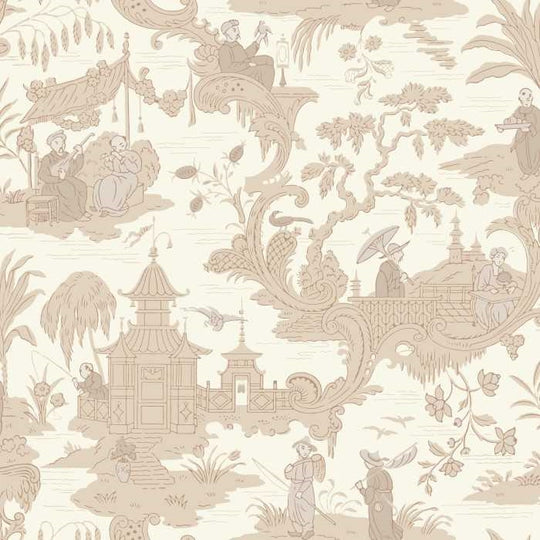 Cole &amp; Son Archive Anthology Chinese Toile behang 100/8039