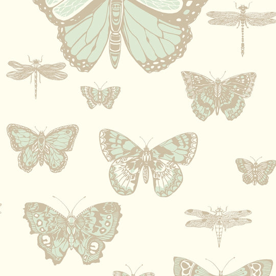 Cole &amp; Son Whimsical Butterflies &amp; Dragonflies behang 103/15065
