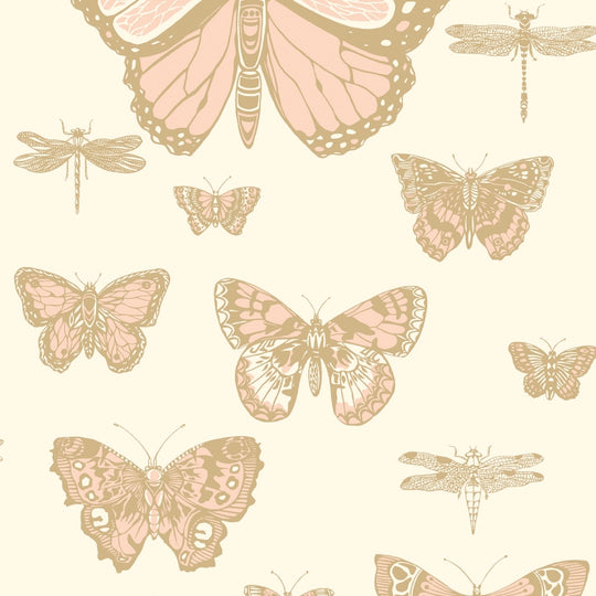 Cole &amp; Son Whimsical Butterflies &amp; Dragonflies behang 103/15066