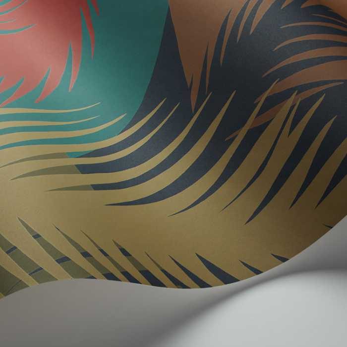 Cole & Son Geometric II Deco Palm behang 105/8039