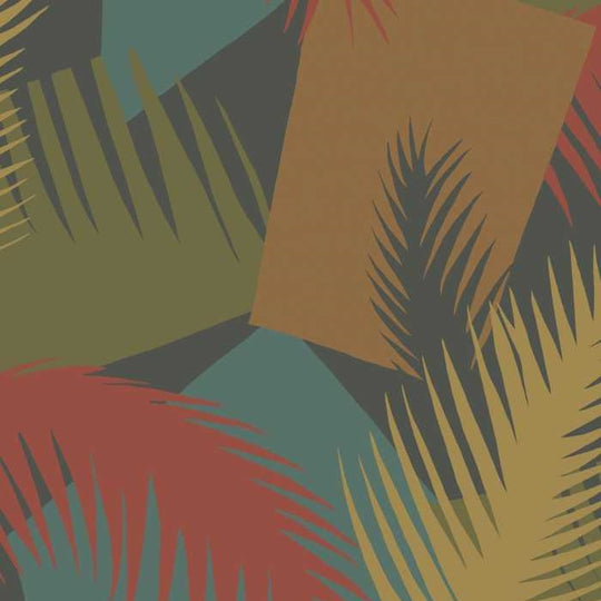 Cole &amp; Son Geometric II Deco Palm behang 105/8039