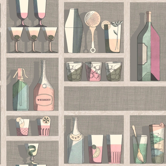 Cole &amp; Son Fornasetti Selection Cocktails behang 114/23044