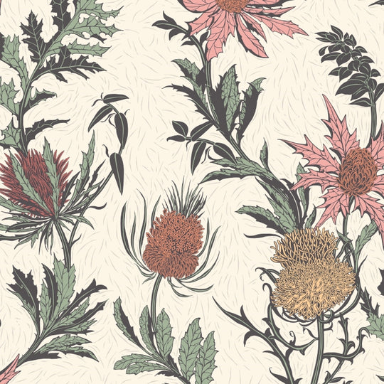Cole &amp; Son Botanical ~Botanica~ Thistle behang 115/14043