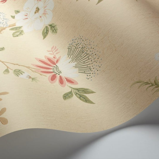 Cole &amp; Son Botanical ~Botanica~ Camellia behang 115/8023